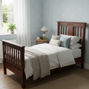 Single Wooden Cot