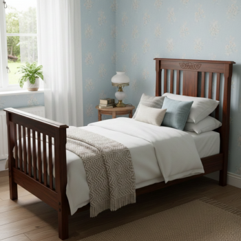 Single Wooden Cot